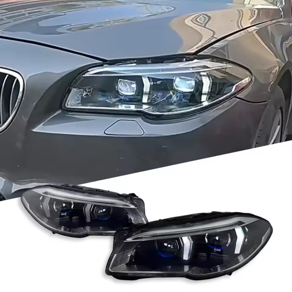For BMW 5 Series F10 2011-2017 Upgrade DRL Dynamic Turn Signal LED Headlight Kit LED Headlight Assembly