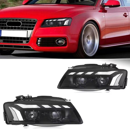 Upgrade For Audi A5 B8 2008-2011 LED Headlight DRL Dynamic Turn Signal HeadLamps LED Headlight Assembly