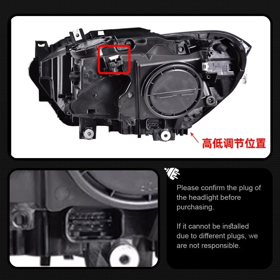 LED Headlight Assembly