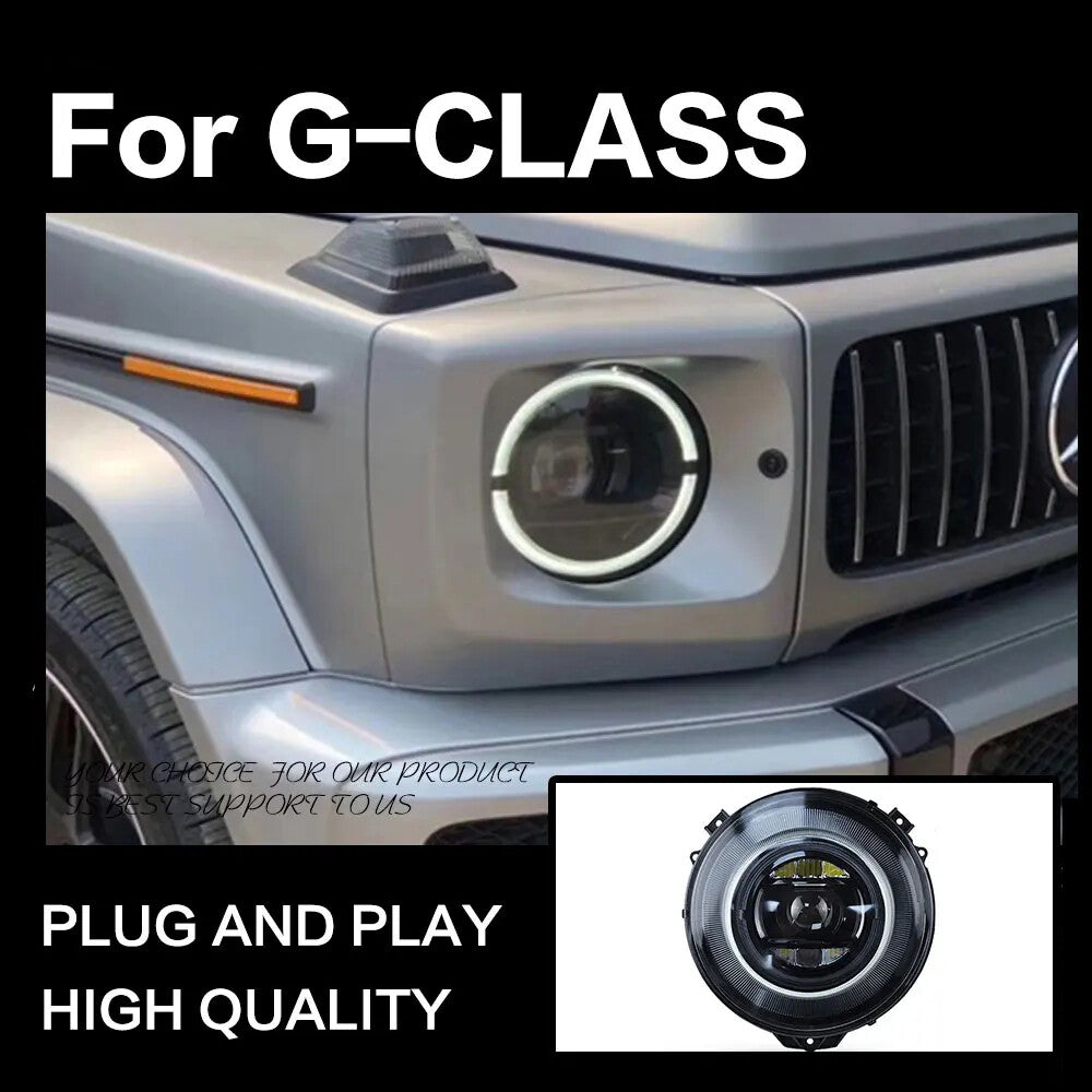 For Benz W463 G500 G350 G63 2007-2017 LED Head Lamp Front DRL Dynamic Turn Signal Headlight LED Headlight Assembly