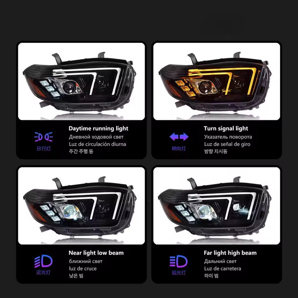 LED Headlight Assembly