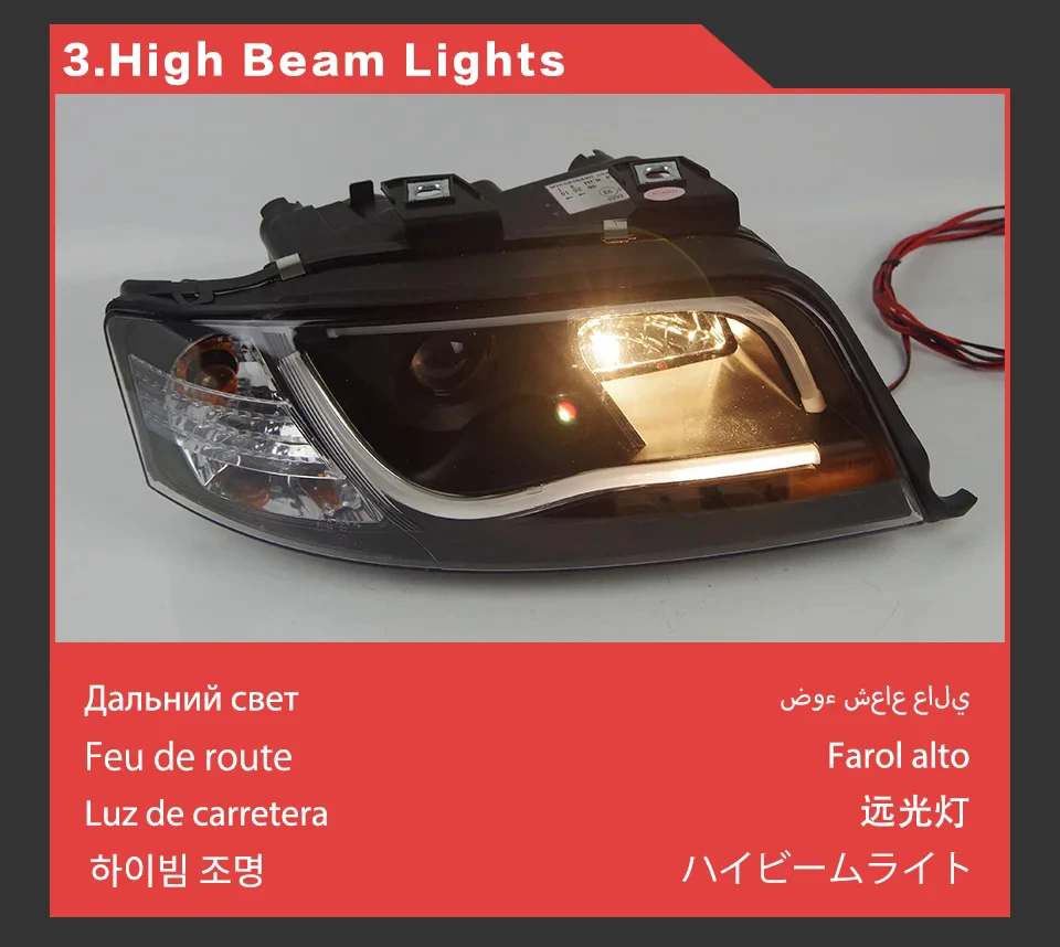 LED Headlight Assembly