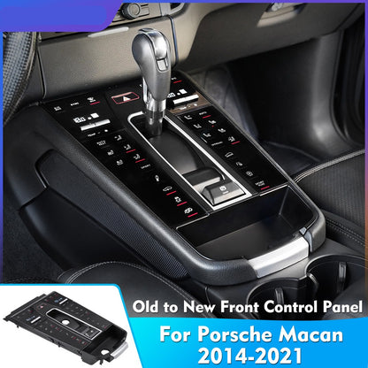 Car Digital Console Front AC Panel For Porsche Macan 2014-2021 Multimedia Player Control | PareiAuto