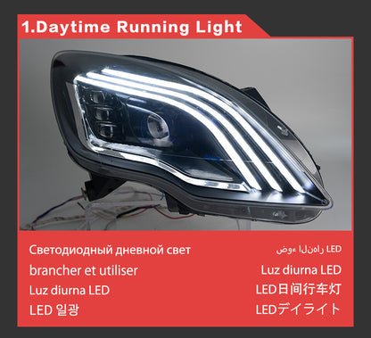 LED Headlight Assembly