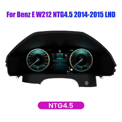 12.3" Inch LCD Digital Dashboard Cluster For Benz E W212 2010 2011 2012 2013 2014 2015 Instrument Panel | PareiAuto