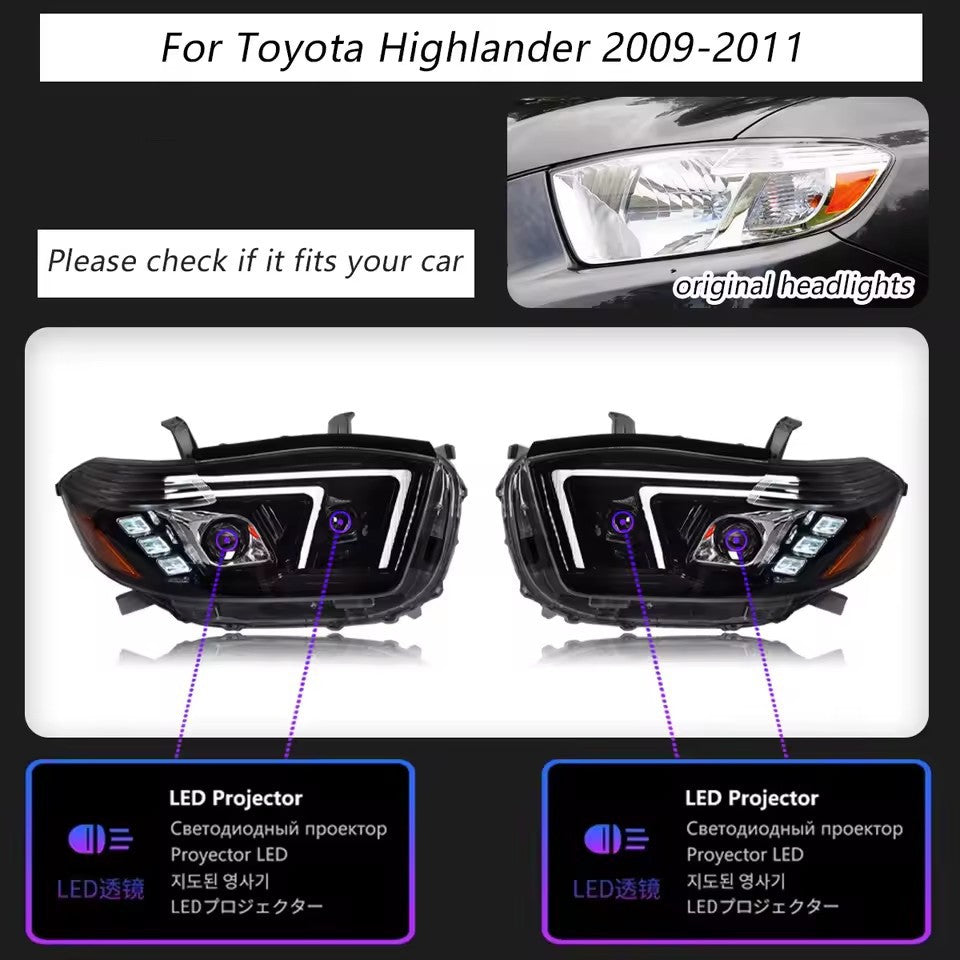LED Headlight Assembly