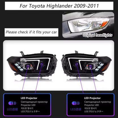 LED Headlight Assembly