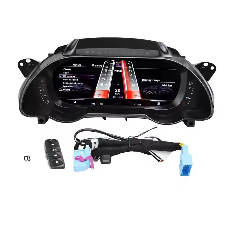 CarPlay Digital Cluster Speedometer Dashboard For Audi A4 A5 S5 B8 2008-2016 | PareiAuto