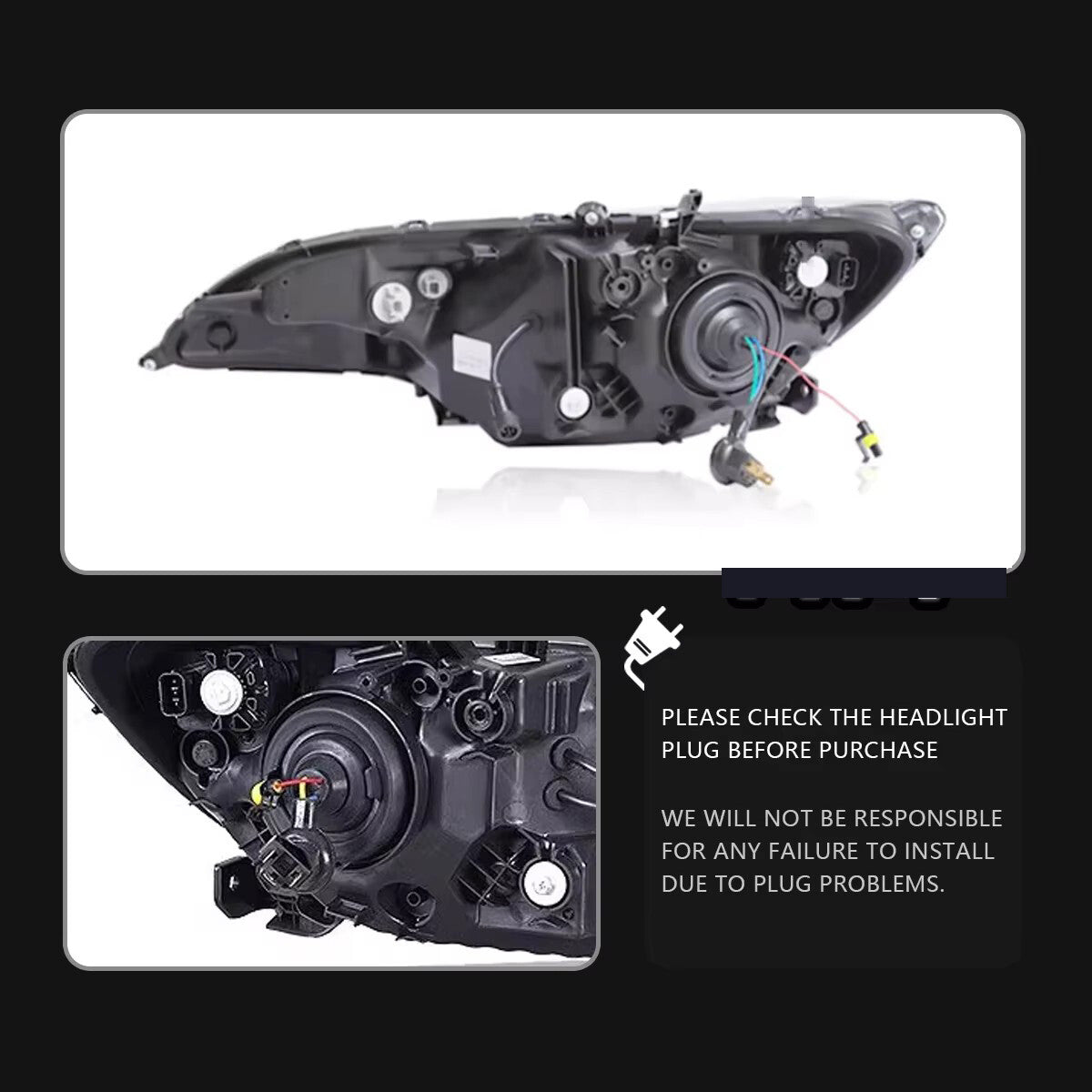 LED Headlight Assembly