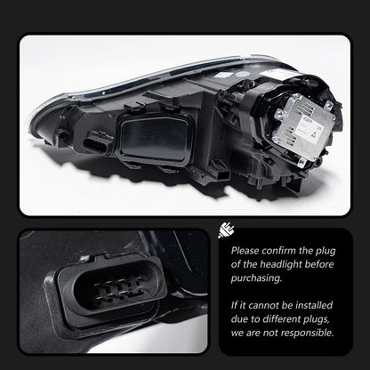 For Porsche Cayenne 2007-2010 LED Headlight DRL Front Turn Signal Light Assembly