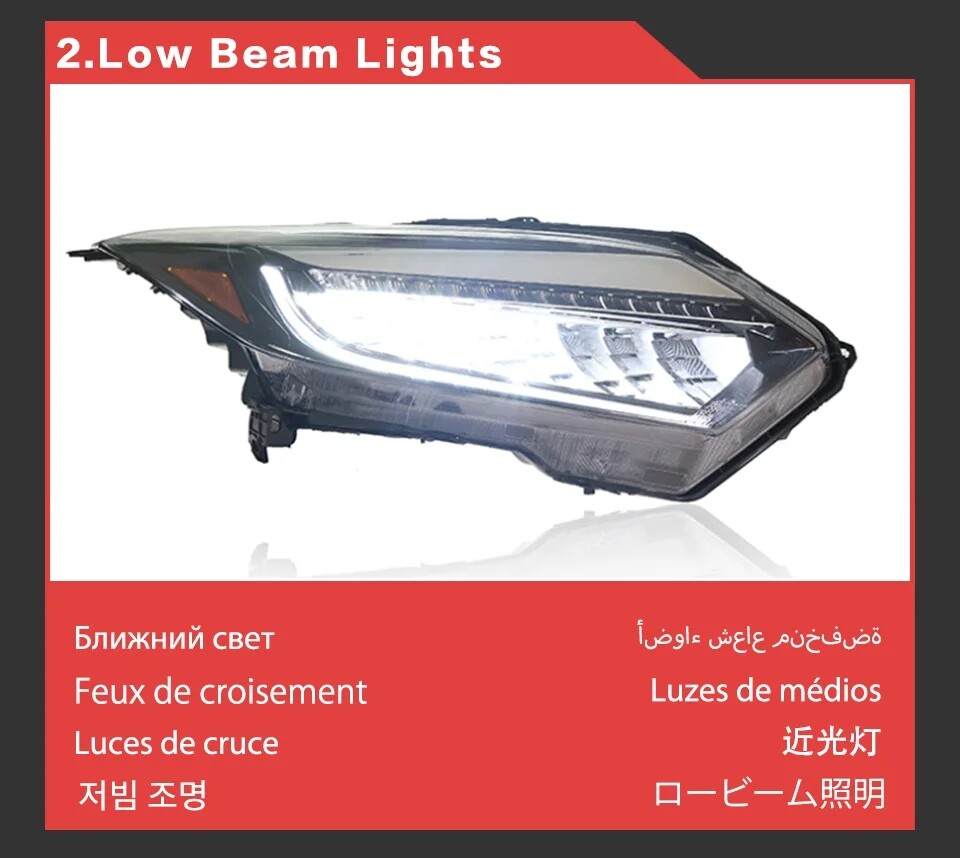 LED Headlight Assembly