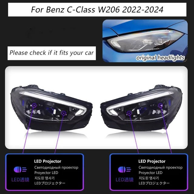 LED Headlight Assembly