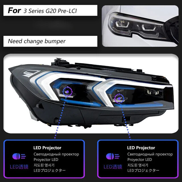LED Headlight Assembly