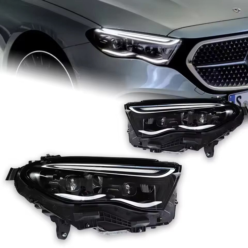 For BENZ W214 2024-2025 W214 E Class LED Headlight DRL Front Turn Signal HeadLamps LED Headlight Assembly