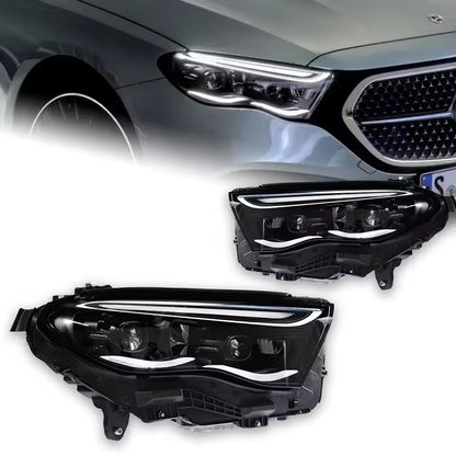 For BENZ W214 2024-2025 W214 E Class LED Headlight DRL Front Turn Signal HeadLamps LED Headlight Assembly