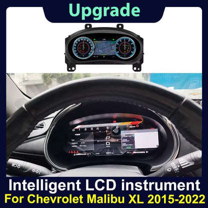 Car Digital Cluster Instrument For Chevrolet Malibu XL 2015-2022 LCD Speed Meter | PareiAuto