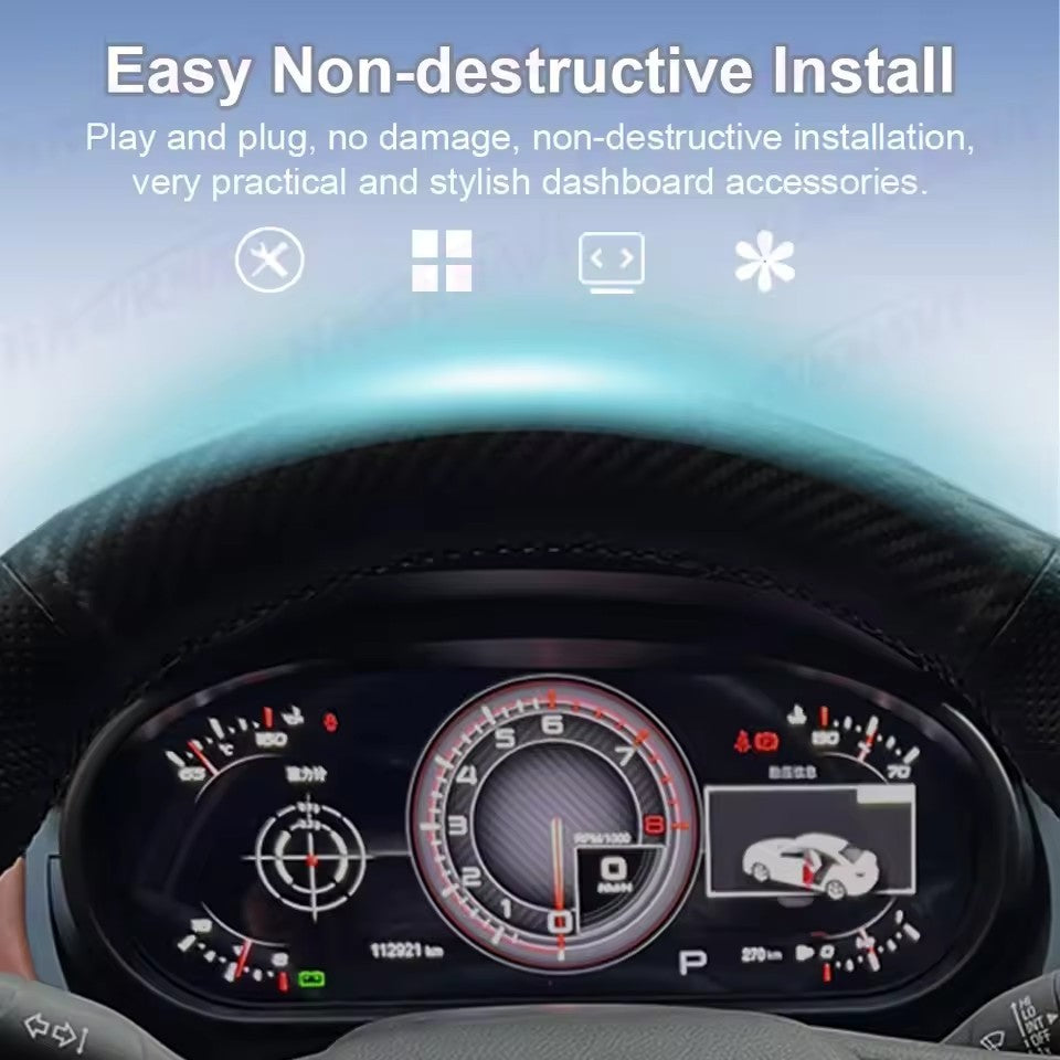 12.3" LCD Dashboard For Chevrolet Cruze 2015-2020 Car Digital Instrument Cluster | PareiAuto