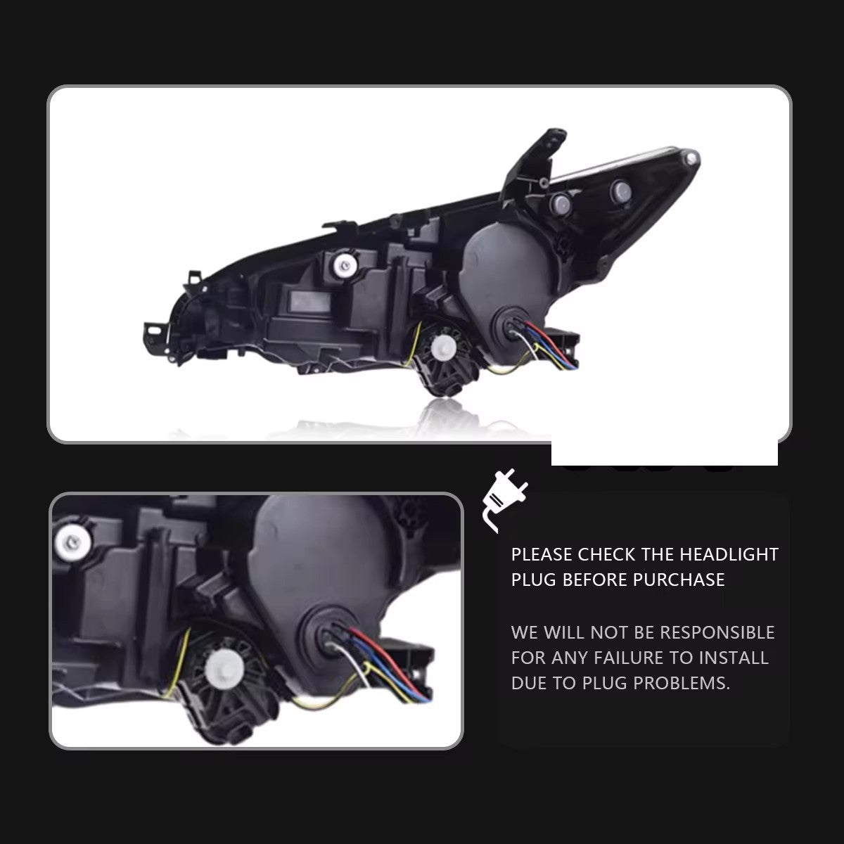 LED Headlight Assembly