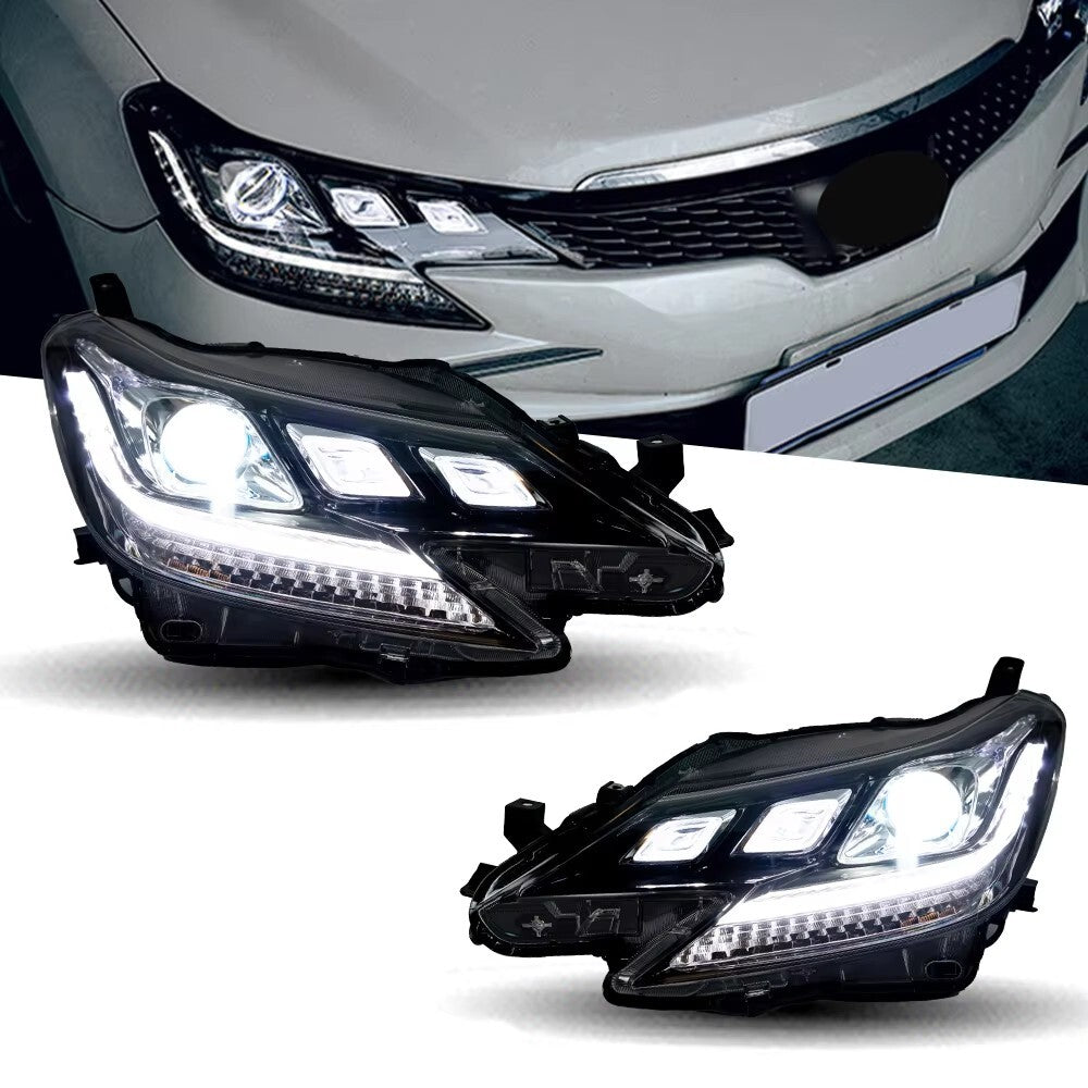 LED Headlight For Toyota Mark X 2014-2017 Head Lamp  DRL Signal Projector Lens LED Headlight Assembly