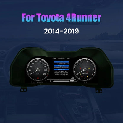 12.3" LCD Car Digital Dashboard Cluster For Toyota 4Runner 2014 2015 2016 2017 2018 2019 Instrument | PareiAuto