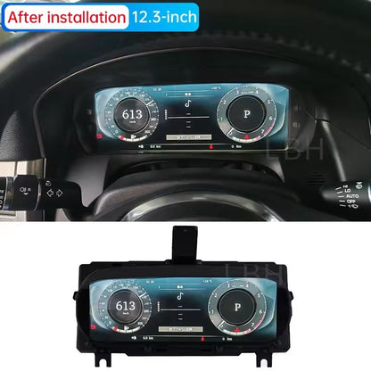 12.3" Inch Car LCD Digital Dashboard Cluster For Jaguar XFL 2016 2017 2018 2019 Support Carplay | PareiAuto