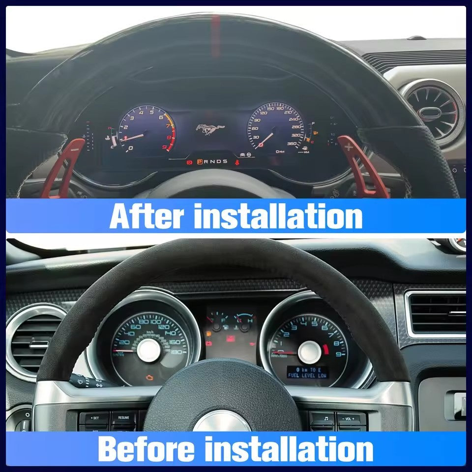 12.3" Inch Digital Instrument Cluster for Ford Mustang 2015-2021 Dashboard Speedometer | PareiAuto