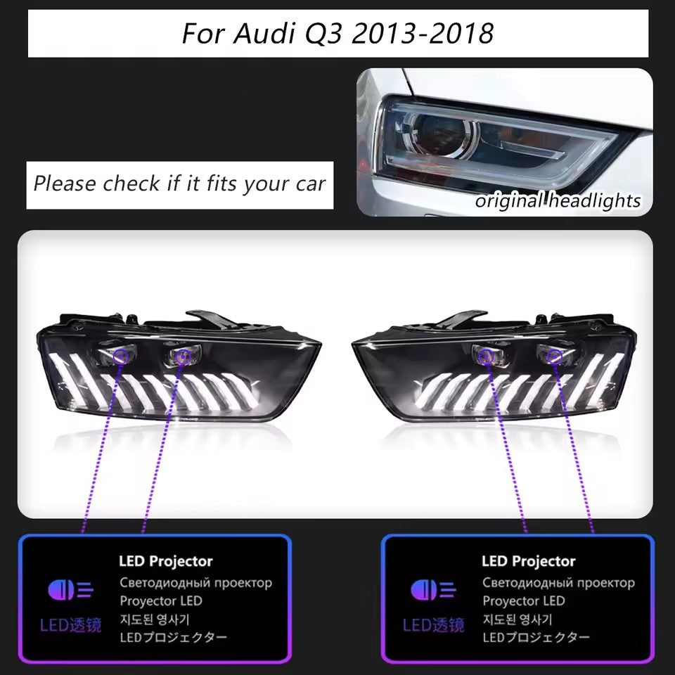 LED Headlight Assembly