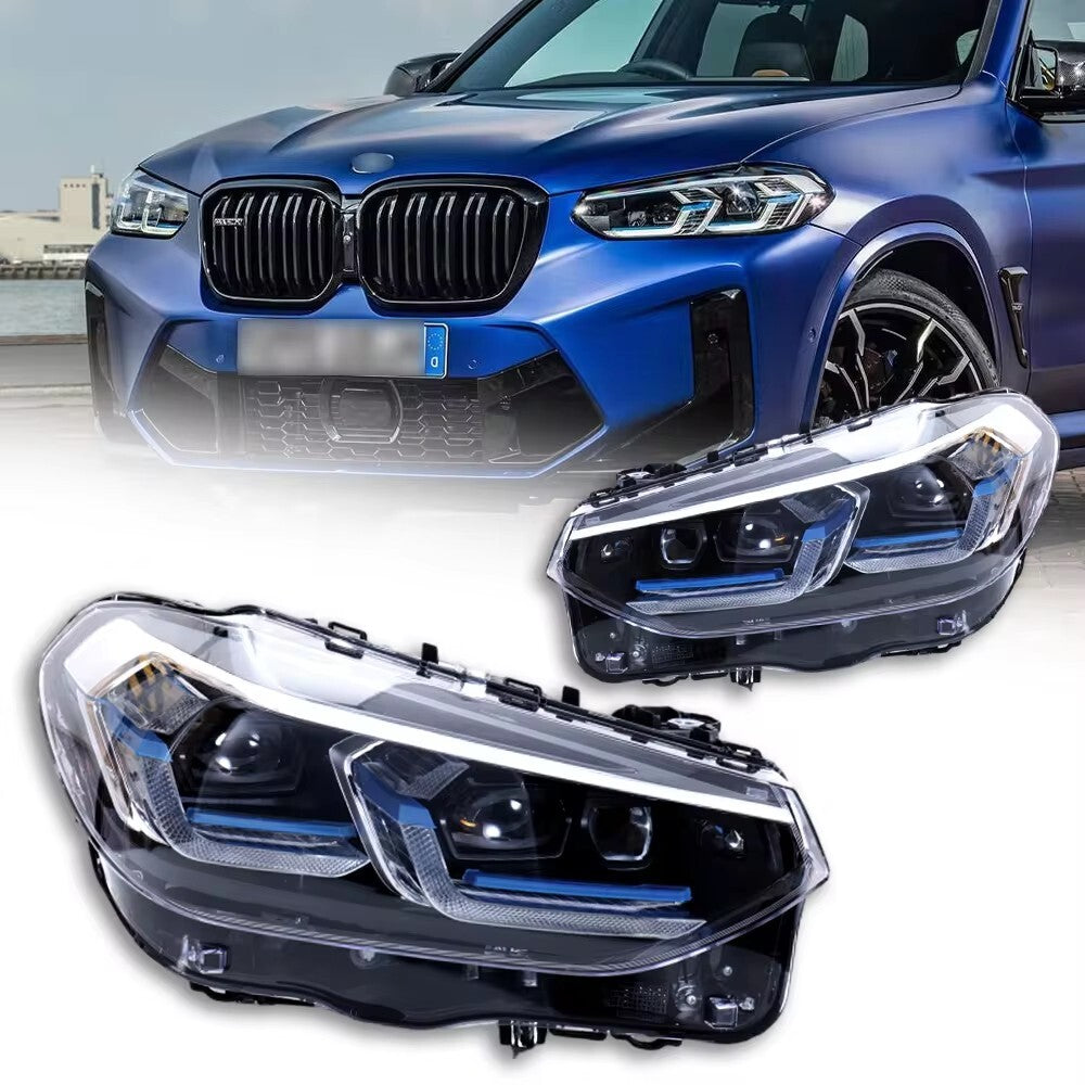 For BMW X3 X4 G01 2018 2019 2020 2021 2022 Headlight LED DRL Front Lamps Dynamic Turn Signals Headlamps LED Headlight Assembly