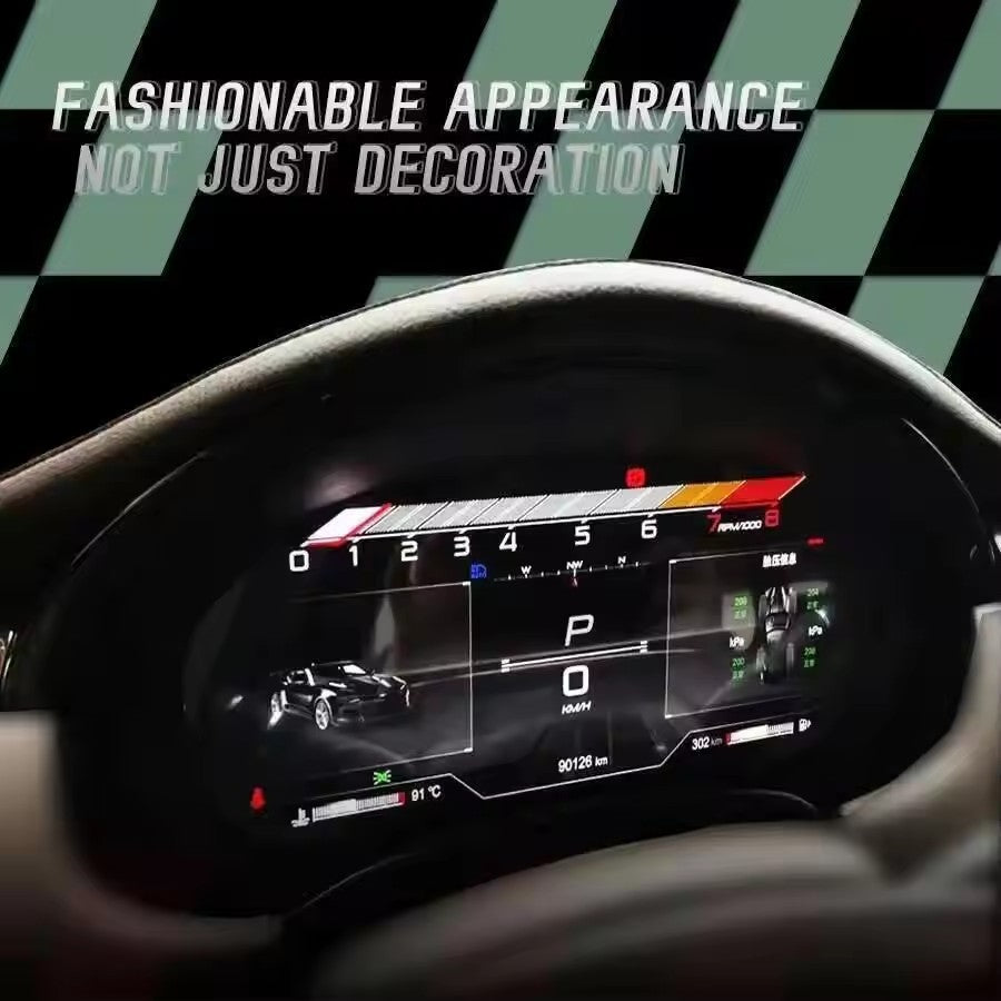 12.3" Inch For Cadillac XT6 2020 2021 2022 2023 2024 Dashboard Speedometer LCD Digital Instrument | PareiAuto