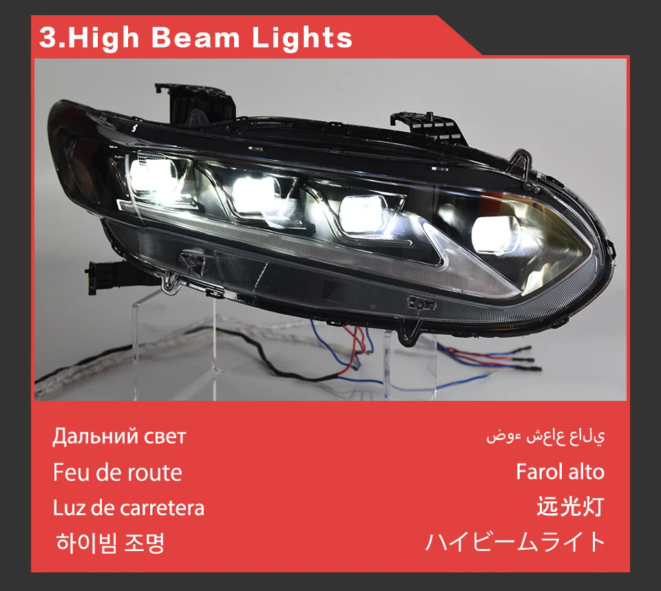 LED Headlight Assembly