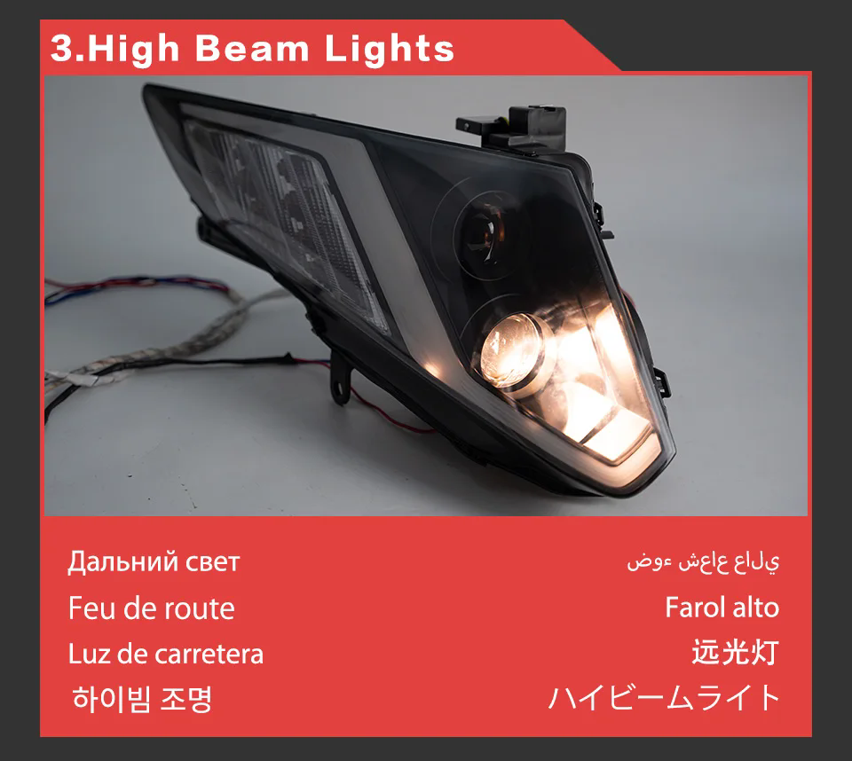LED Headlight Assembly