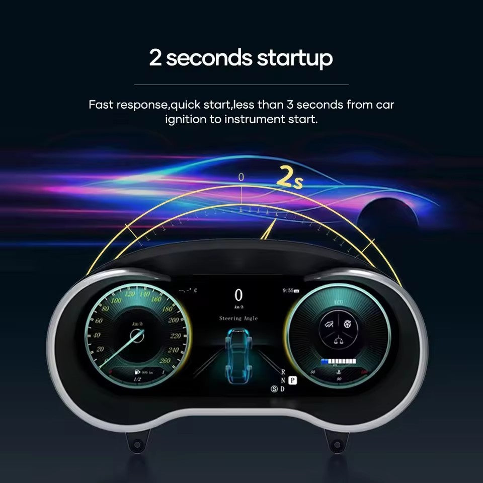 12.3'' Inch Digital Dashboard Cluster For Benz W176 C177 2014 2015 2016 2017 2018 2019 Instrument Paneel Cockpit | PareiAuto
