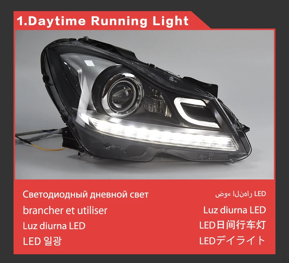 LED Headlight Assembly