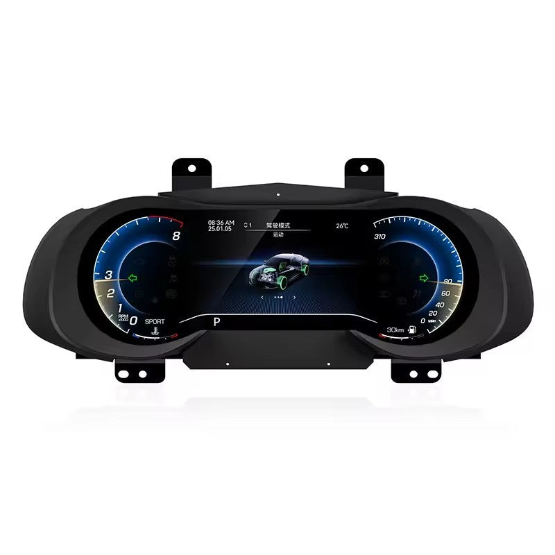 Digital Cluster For Maserati Quattroporte 2013-2023 Car LCD Co-pilot Instrument Panel Speed Meter Multimedia Player Light Screen | PareiAuto