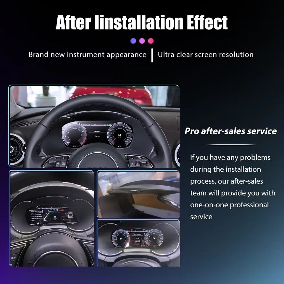 12.3"Lcd Digital Cluster Dashboard For Audi A6 A7 C7 2012-2018 Panel Speedometer Virtual Cockpit instrument | PareiAuto