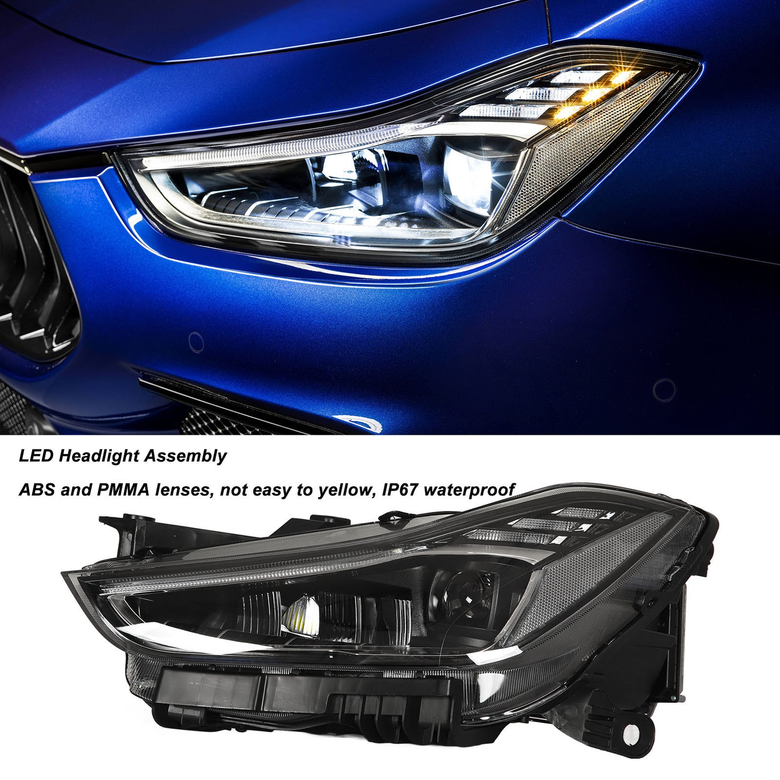 LED Headlight Assembly