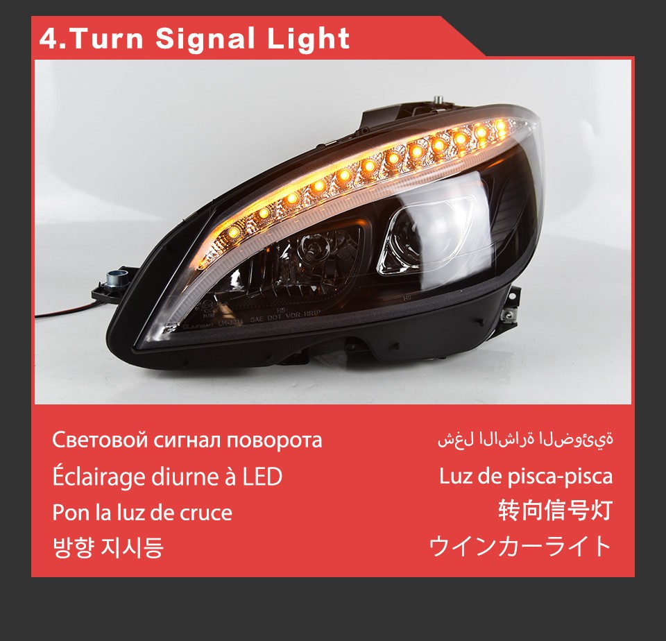 LED Headlight Assembly