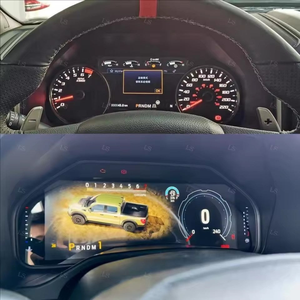 Car LCD Dashboard Speed Meter For Ford F150/ Raptor 2014 2015 2016 2017 2018 2019 2020 Digital Dash Cluster | PareiAuto