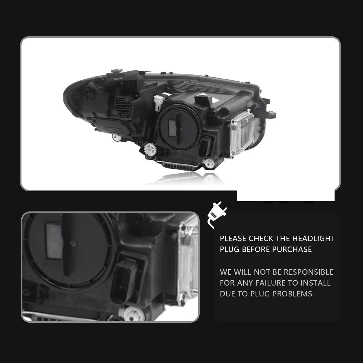 LED Headlight Assembly