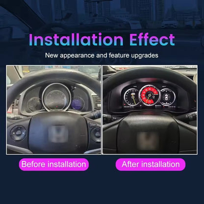 For Honda Fit Jazz 2014 2015 2016 2017 2018 2019 2020 LCD Car Digital Dashboard Cluster Virtual Instrument | PareiAuto