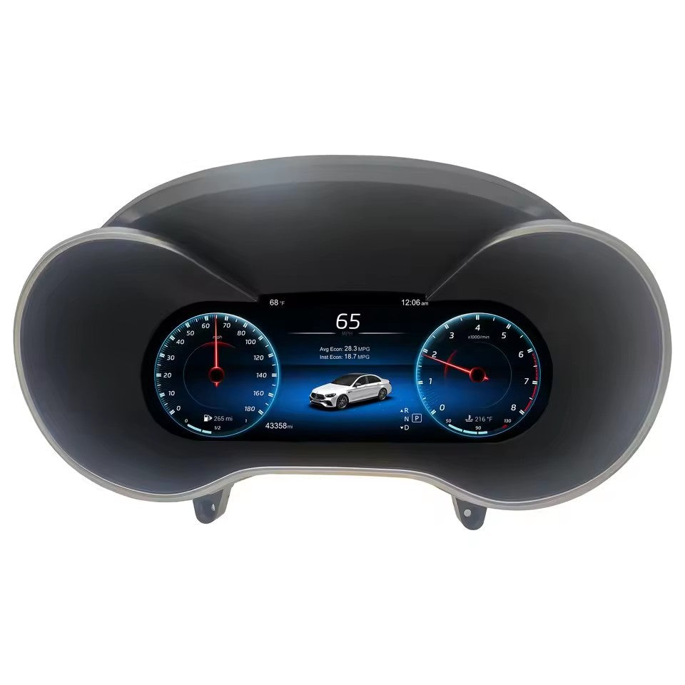12.3" Inch Digital Instrument Cluster For Benz C200L C/GLC W205/W253 2015 2016 2017 2018 2019 speedometer | PareiAuto
