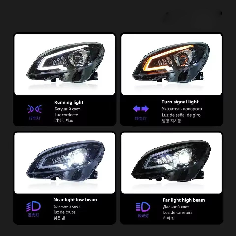 LED Headlight Assembly