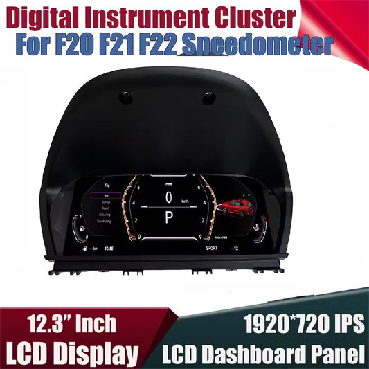For Ford Mustang 2015-2023 Dashboard Display Screen LCD Passenger Side HD Digital Dashboard Speed Meter Car Co-pilot Instrument | PareiAuto