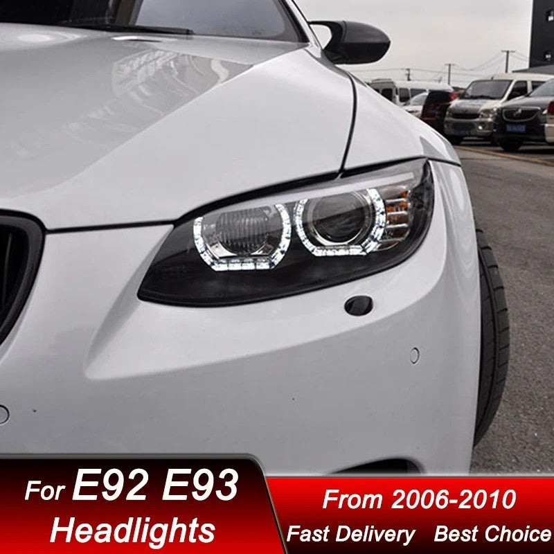 LED Headlights For BMW 3 series M3 E92 E93 2006-2012 Front DRL Turn Signal Lamps LED Headlight Assembly