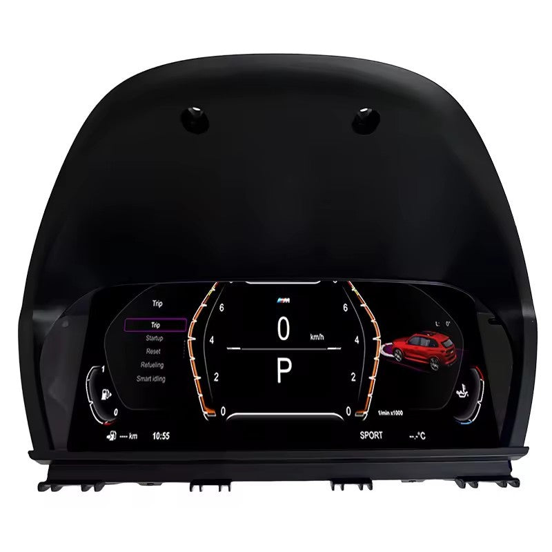 For Ford Mustang 2015-2023 Dashboard Display Screen LCD Passenger Side HD Digital Dashboard Speed Meter Car Co-pilot Instrument | PareiAuto