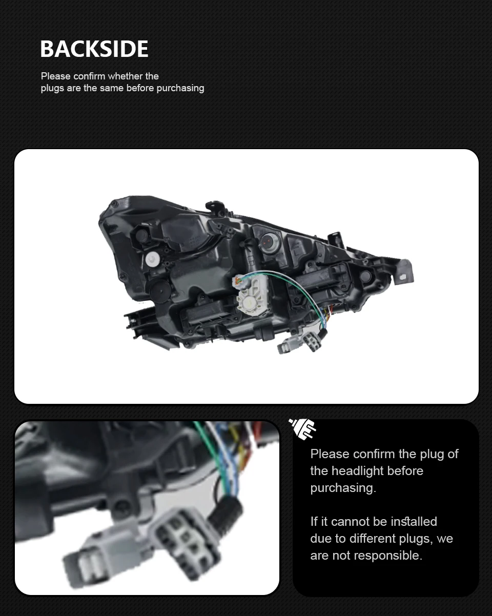 LED Headlight Assembly