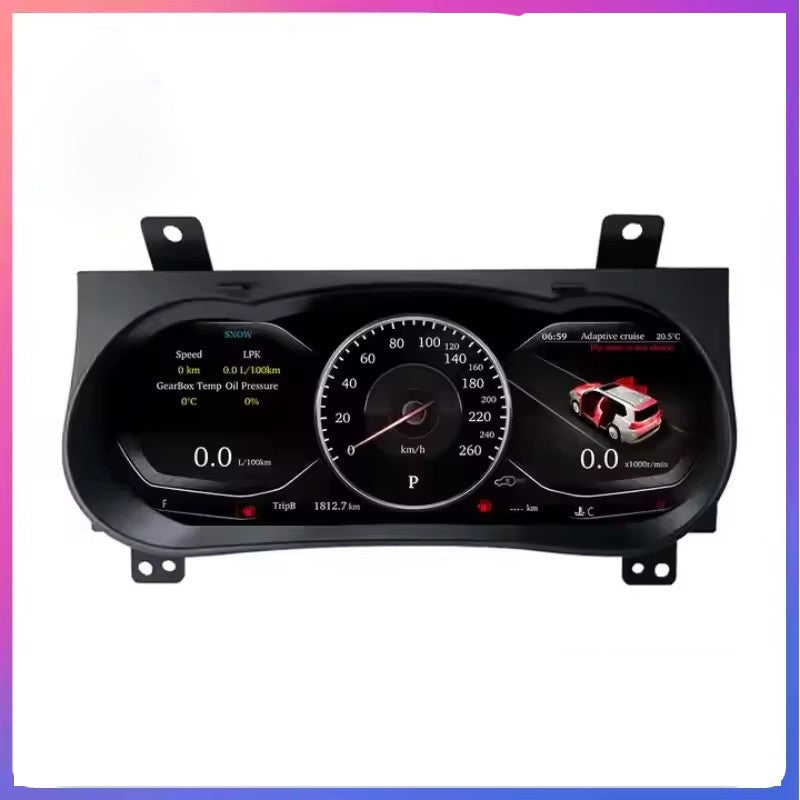 12.3'' LCD Digital Cluster Dashboard For Toyota Hilux/Forturner 2016-2024 Virtual Cockpit Instrument Paneel | PareiAuto