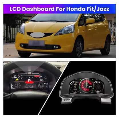 For Honda Fit Jazz 2014 2015 2016 2017 2018 2019 2020 LCD Car Digital Dashboard Cluster Virtual Instrument | PareiAuto