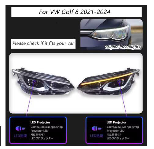 LED Headlight Assembly