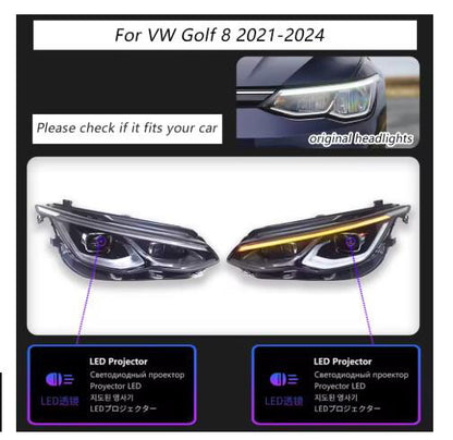 LED Headlight Assembly